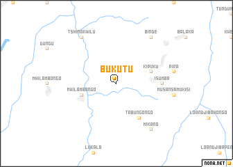 map of Bukutu