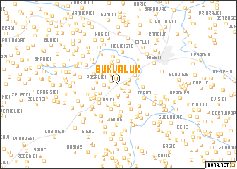 map of Bukvaluk