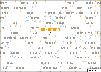 map of Bukwaman