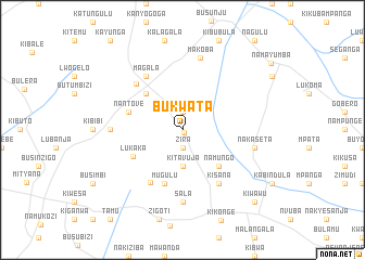 map of Bukwata