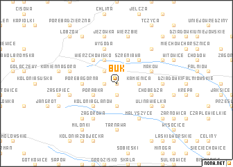 map of Buk