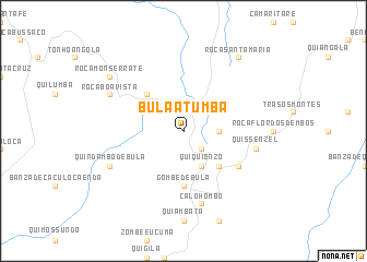 map of Bula Atumba