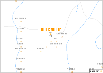 map of Bulabulin