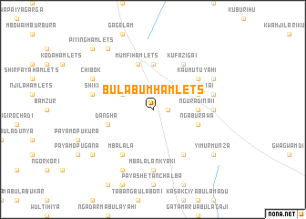 map of Bulabum Hamlets