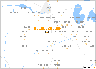 map of Bula Buzuguwa