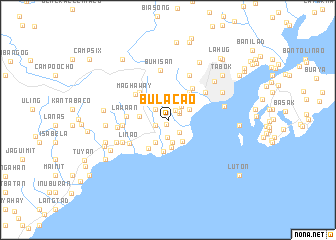 map of Bulacao