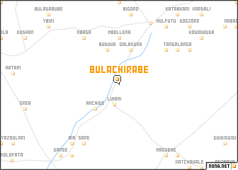 map of Bula Chirabe