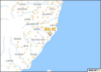 map of Bulac