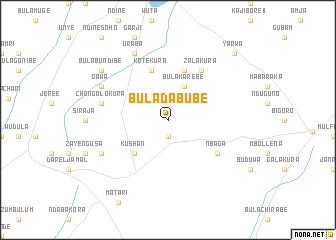 map of Bula Dabube