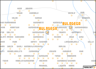 map of Buladega