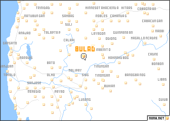 map of Bulad