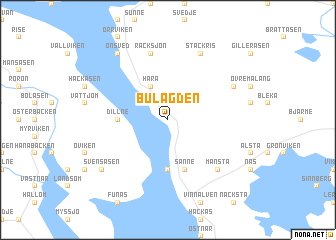 map of Bulägden