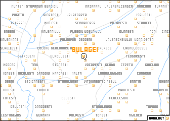 map of Bulagei