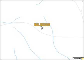 map of Bulag Sum