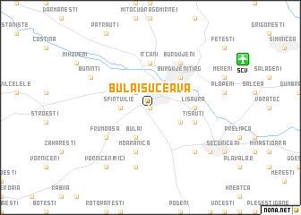 map of Bulai-Suceava