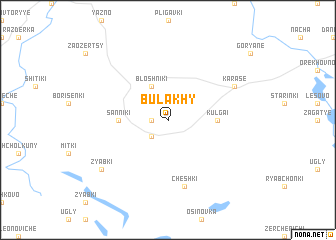 map of Bulakhy