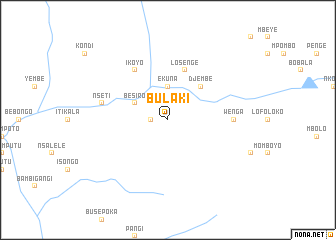 map of Bulaki