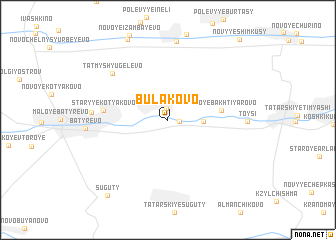map of Bulakovo