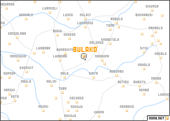 map of Bulako