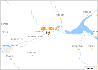 map of Bulaksu