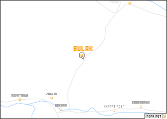 map of Bulak