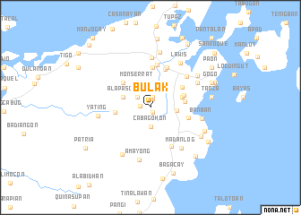 map of Bulak