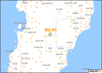 map of Bulak