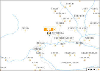 map of Bulak