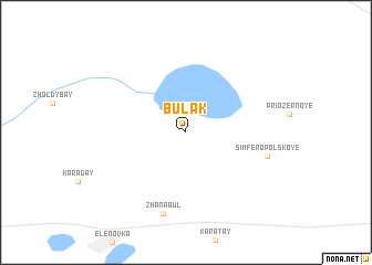 map of Bulak