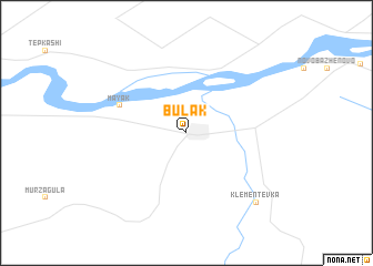 map of Bulak