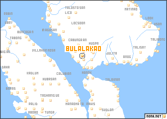 map of Bulalakao