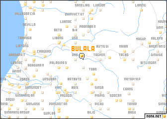 map of Bulala