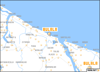 map of Bulala