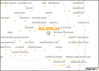 map of Bulamalum