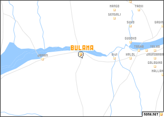 map of Bulama