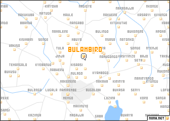 map of Bulambiro