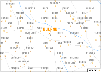 map of Bulamu