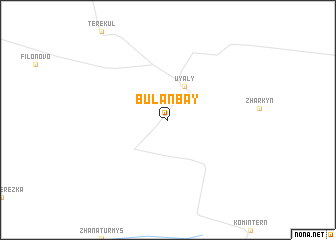 map of Bulanbay