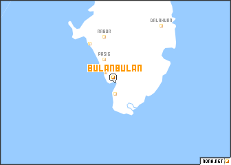 map of Bulanbulan