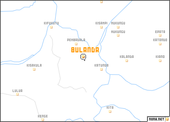 map of Bulanda