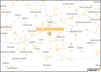 map of Buland ki Wānd