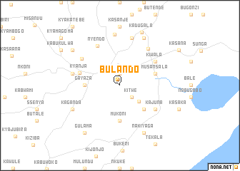 map of Bulando