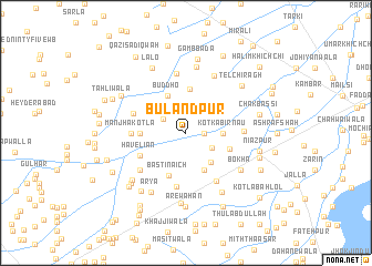 map of Bulandpur