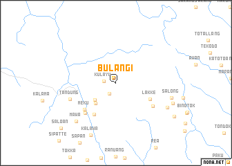 map of Bulangi