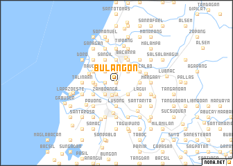 map of Bulangon