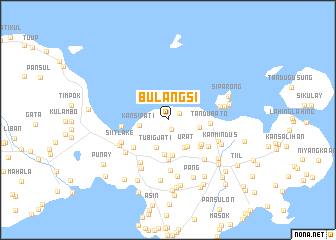 map of Bulangsi