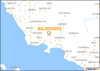 map of Bulangsong