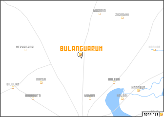 map of Bulanguarum