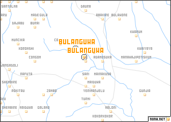 map of Bulanguwa
