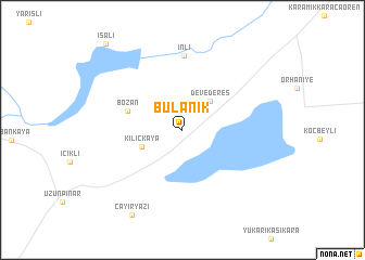 map of Bulanık